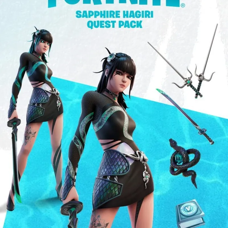 Fortnite: Sapphire Hagiri Quest Pack
