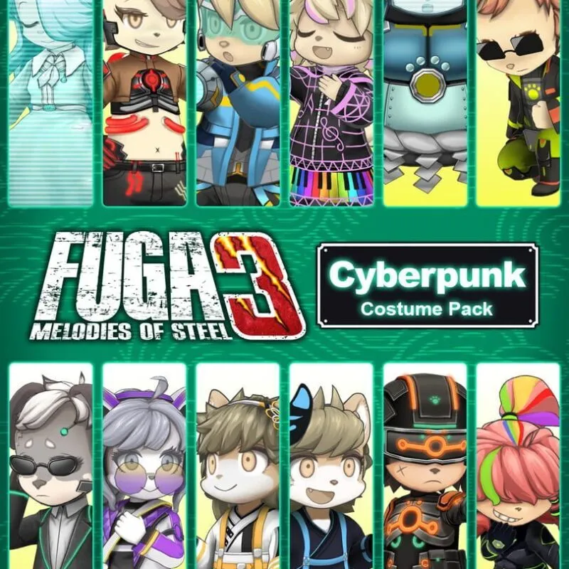 Fuga: Melodies of Steel 3 – Cyberpunk Costume Pack