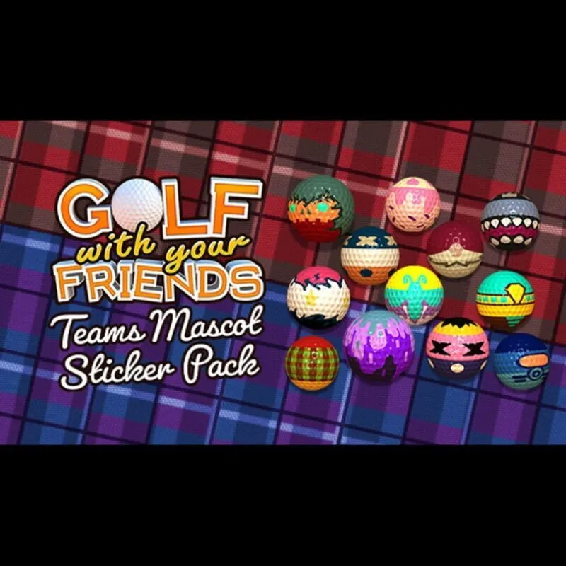 Golf With Your Friends: Teams Mascot Sticker Pack