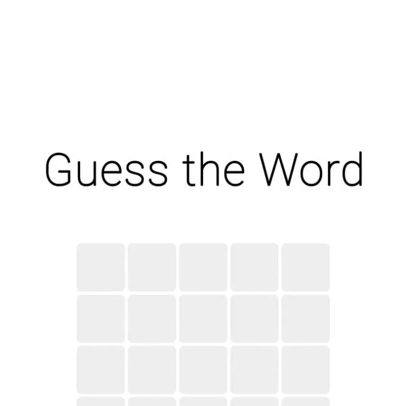 Guess the Word