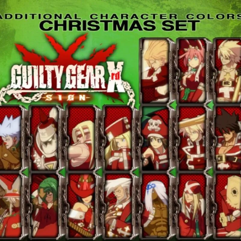 Guilty Gear Xrd: Sign – Character Colors Christmas Set