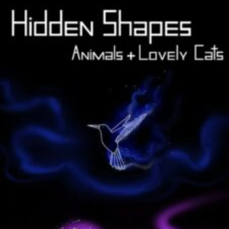Hidden Shapes: Animals + Lovely Cats