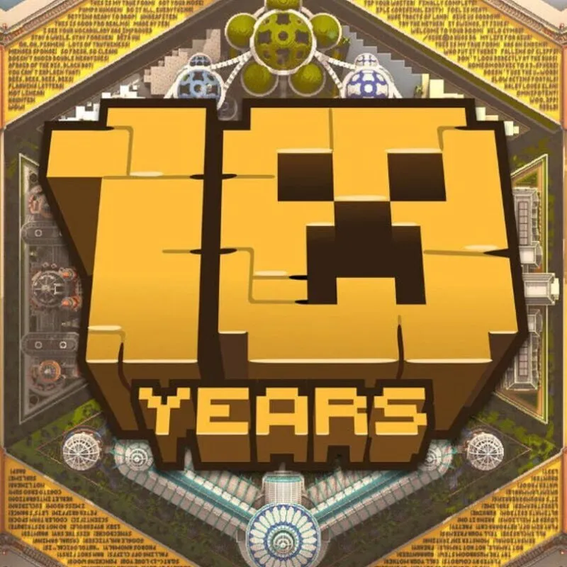 Minecraft: 10 Years Of Minecraft