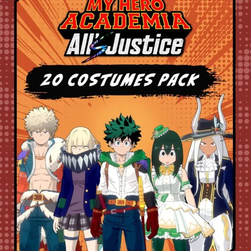My Hero Academia All’s Justice: 20 Costumes Pack
