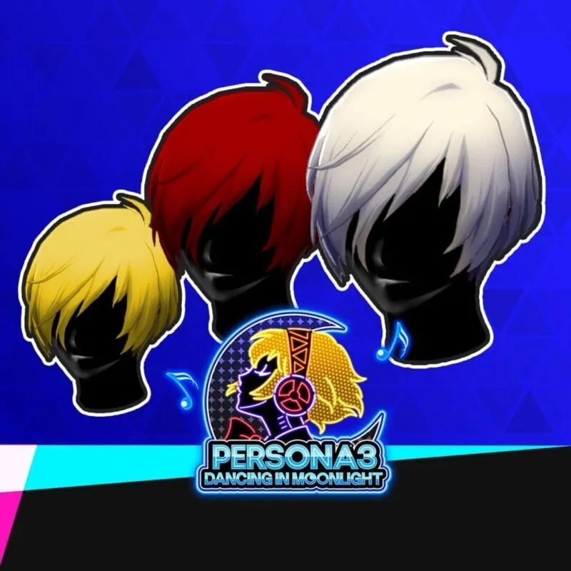 Persona 3: Dancing in Moonlight – Colored Wig Set