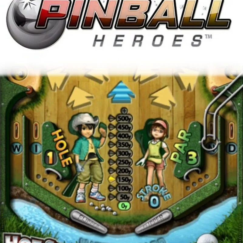 Pinball Heroes: Hot Shots Golf