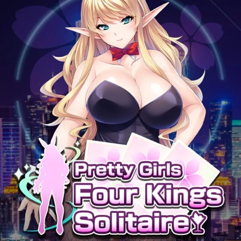 Pretty Girls Four Kings Solitaire