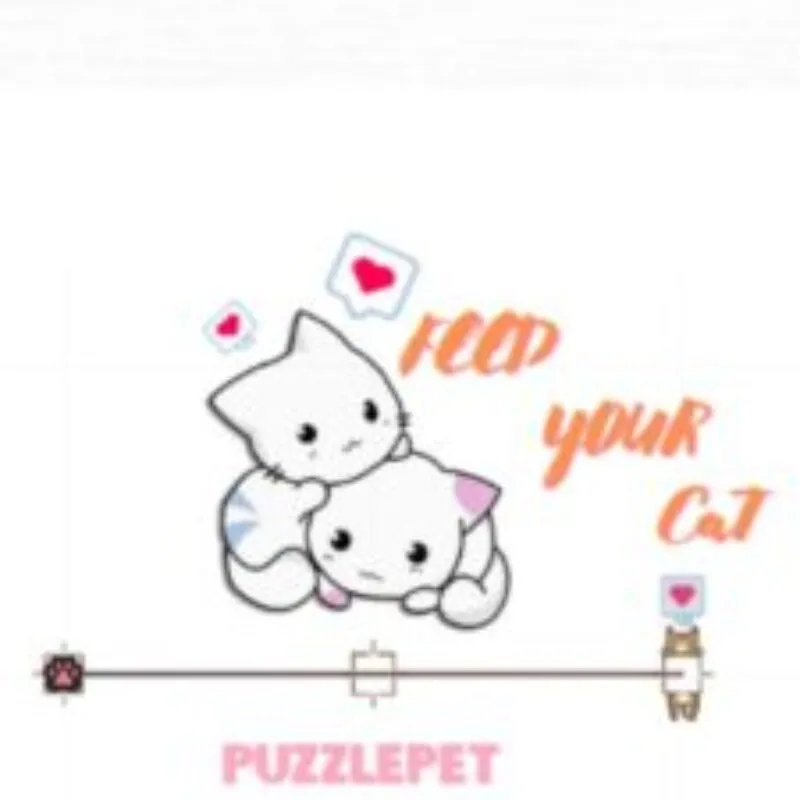 PuzzlePet: Feed Your Cat