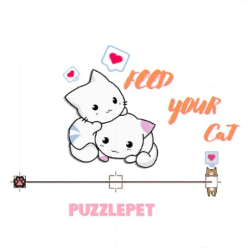 PuzzlePet: Feed Your Cat