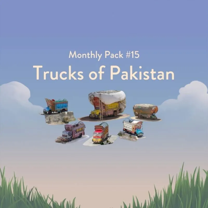 Puzzling Places: Monthly Pack #15 – Trucks of Pakistan
