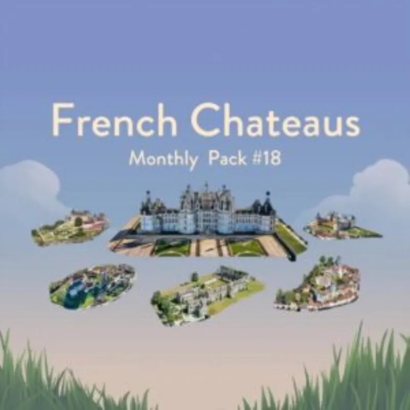 Puzzling Places: Monthly Pack #18 – French Chateaux