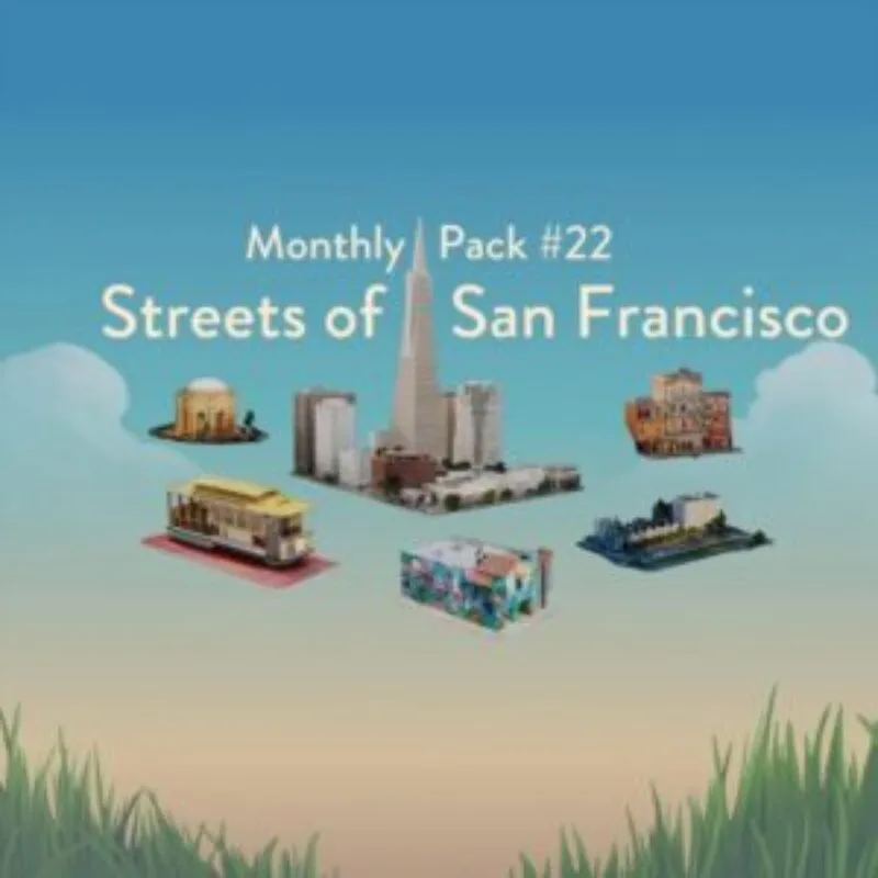 Puzzling Places: Monthly Pack #22 – Streets of San Francisco