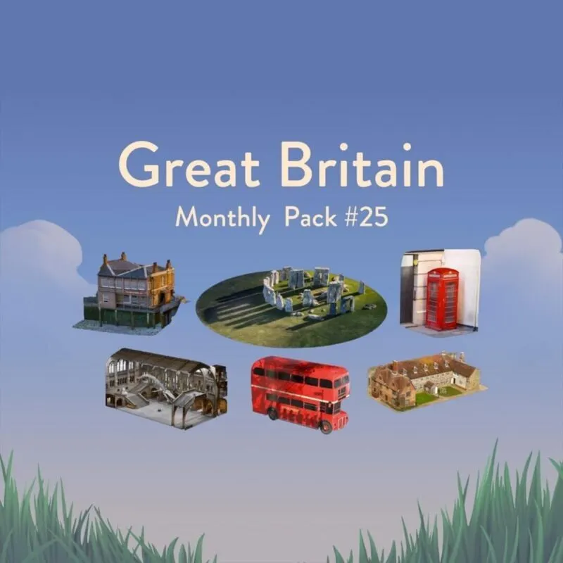 Puzzling Places: Monthly Pack #25 – Great Britain