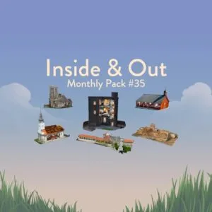 Puzzling Places: Monthly Pack #35 – Inside and Out 2