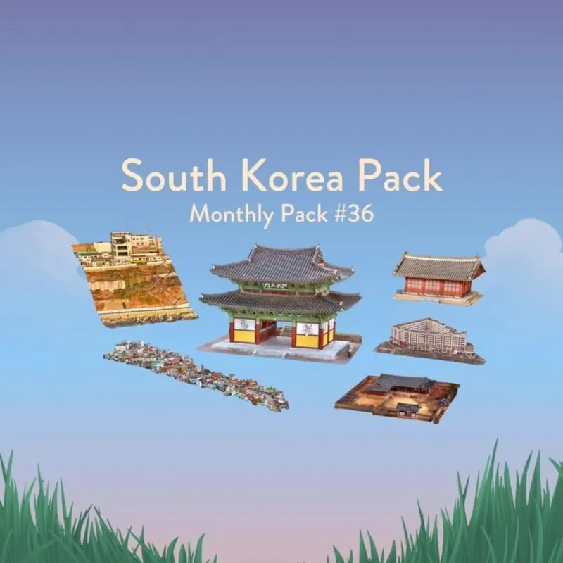 Puzzling Places: Monthly Pack #36 – South Korea Pack