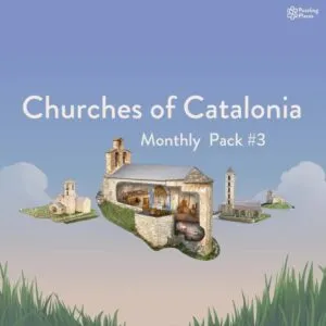 Puzzling Places: Monthly Pack #3 – Churches of Catalonia