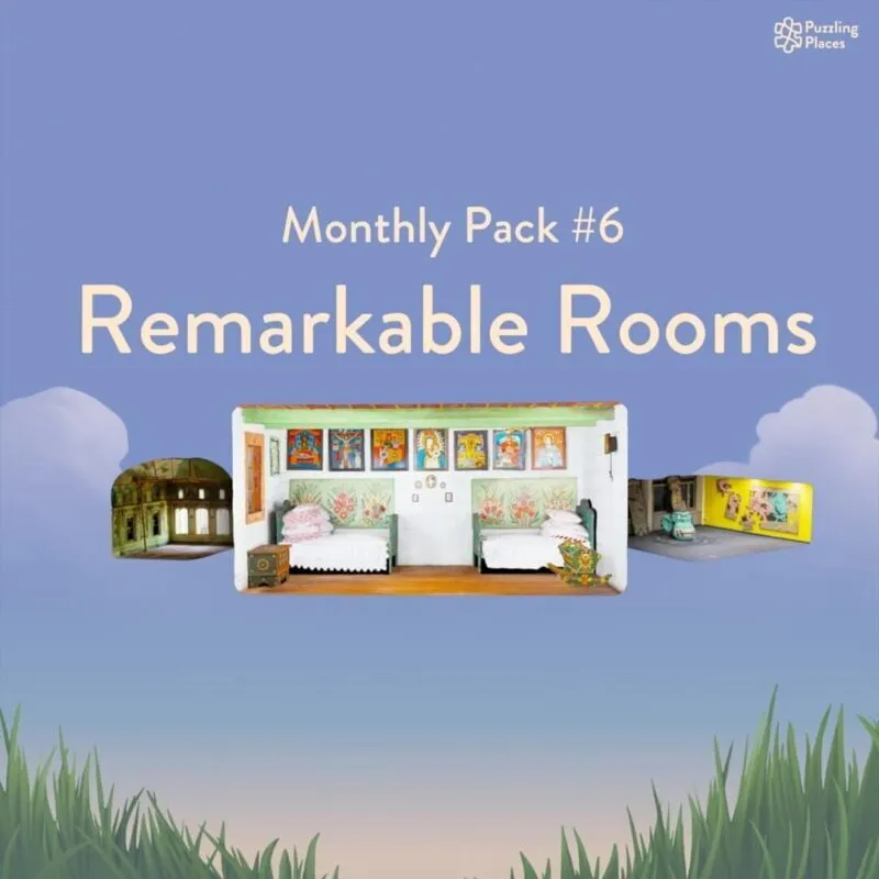 Puzzling Places: Monthly Pack #6 – Remarkable Rooms