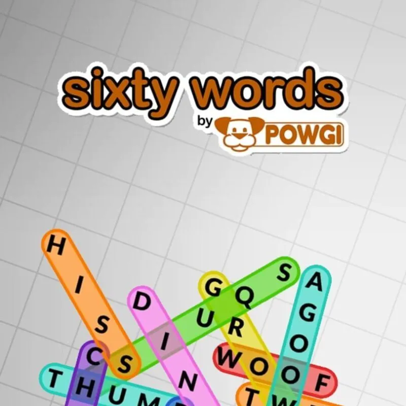 Sixty Words by Powgi