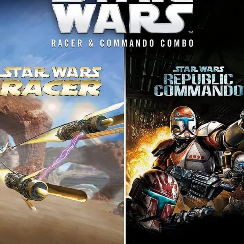 Star Wars Racer and Commando Combo