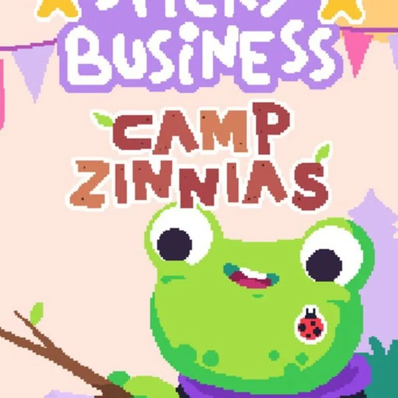 Sticky Business: Camp Zinnias