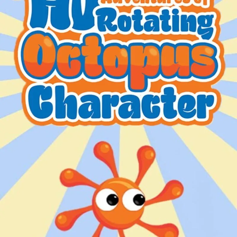 The HD Adventures of Rotating Octopus Character