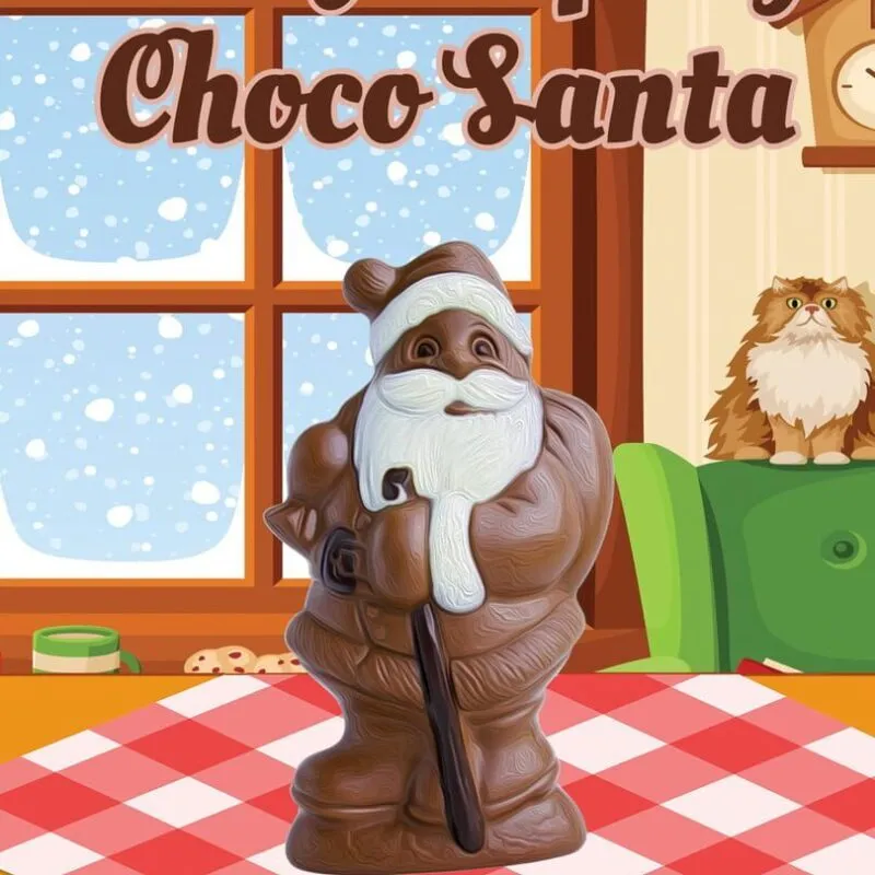 The Jumping Choco Santa