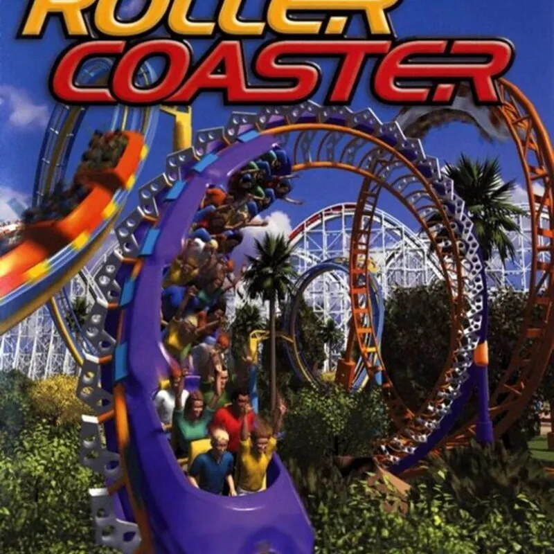 Theme Park Roller Coaster