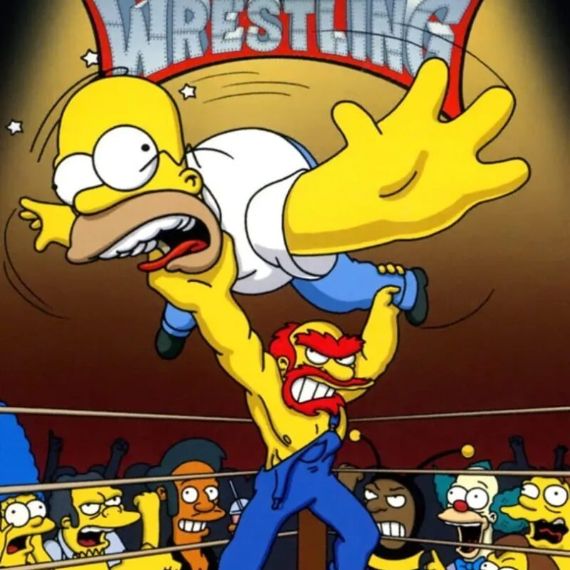 The Simpsons Wrestling