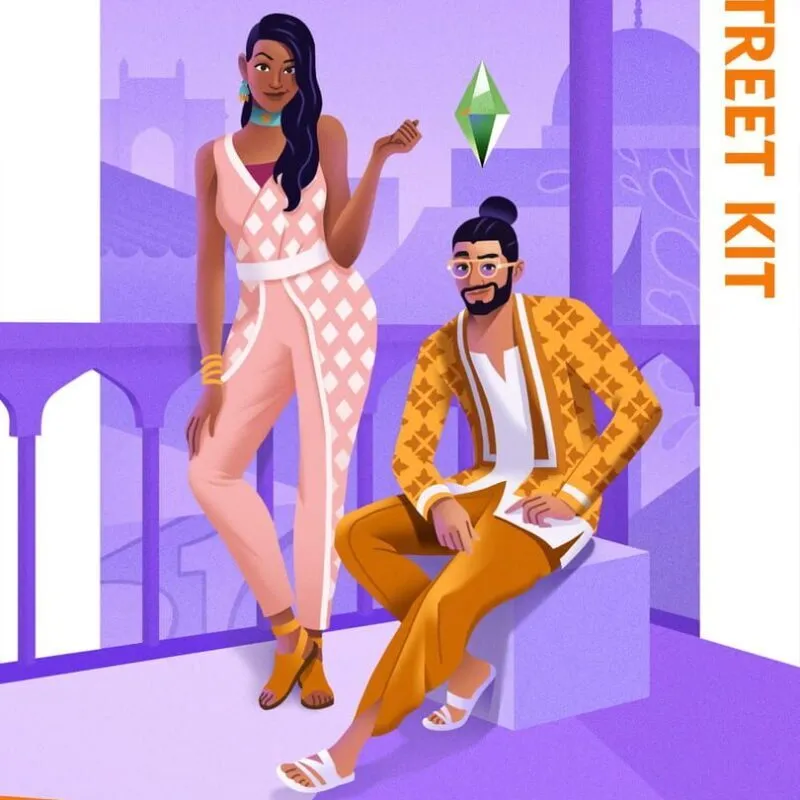 The Sims 4: Fashion Street Kit