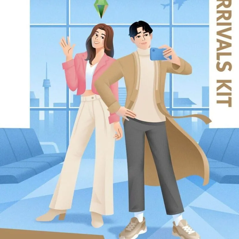 The Sims 4: Incheon Arrivals Kit