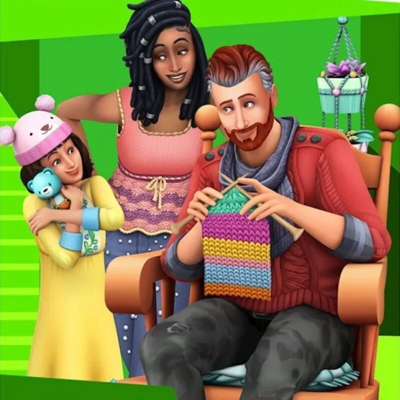 The Sims 4: Nifty Knitting Stuff