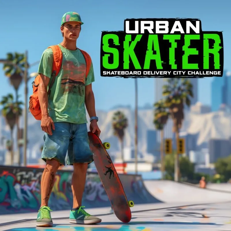 Urban Skater: Skateboard Delivery City Challenge