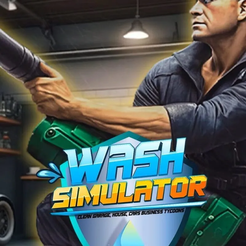 Wash Simulator: Clean Garage, House, Cars Business Tycoons