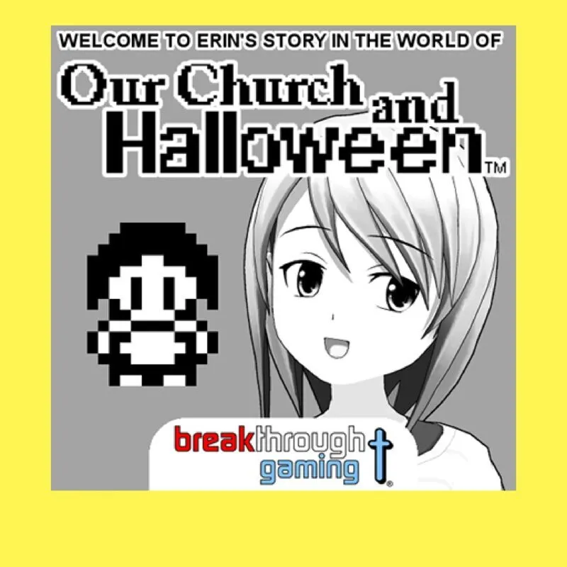 Welcome to Erin’s Story in the World of Our Church and Halloween: Visual Novel