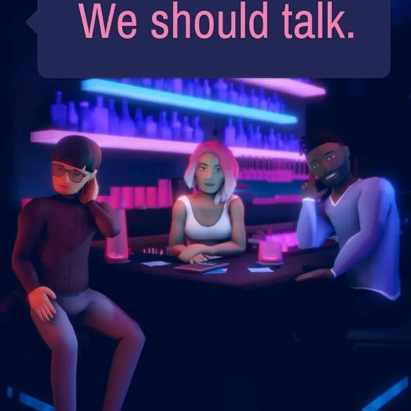 We should talk.