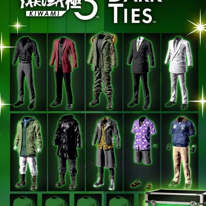 Yakuza Kiwami 3 &amp; Dark Ties: Legendary Outfit Pack