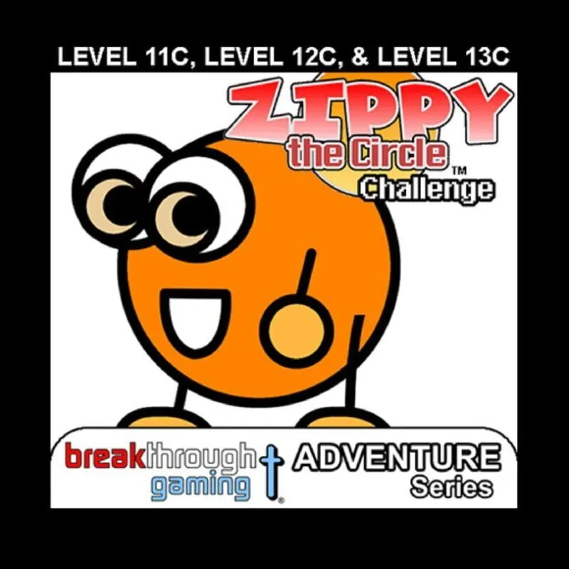 Zippy the Circle Challenge: Level 11C, Level 12C, and Level 13C