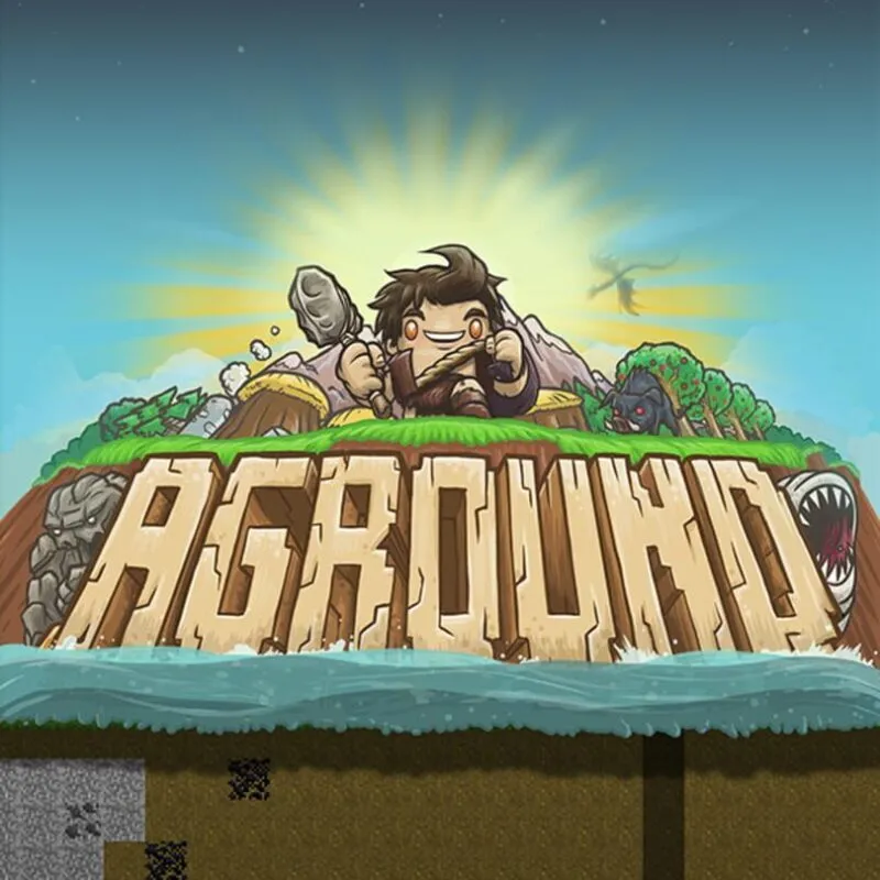 Aground