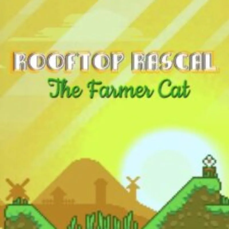 Rooftop Rascal: The Farmer Cat