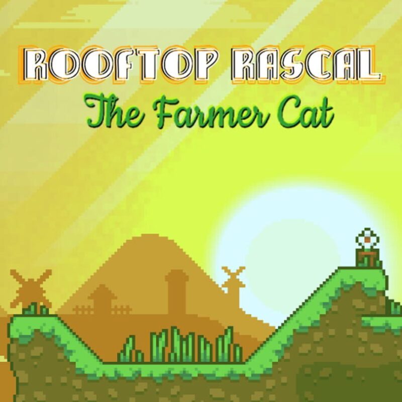 Rooftop Rascal: The Farmer Cat