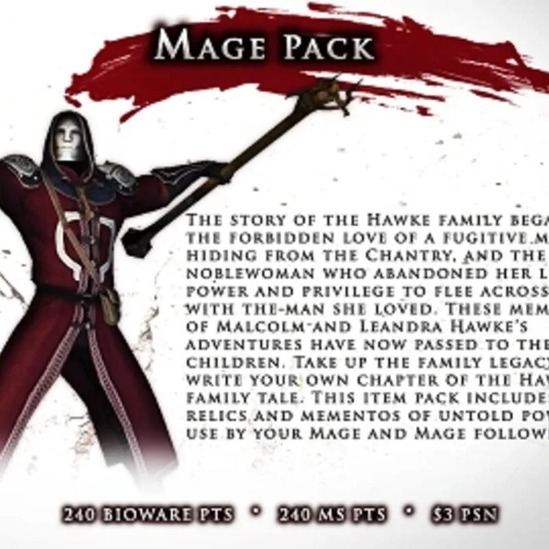 Dragon Age II: Mage Item Pack