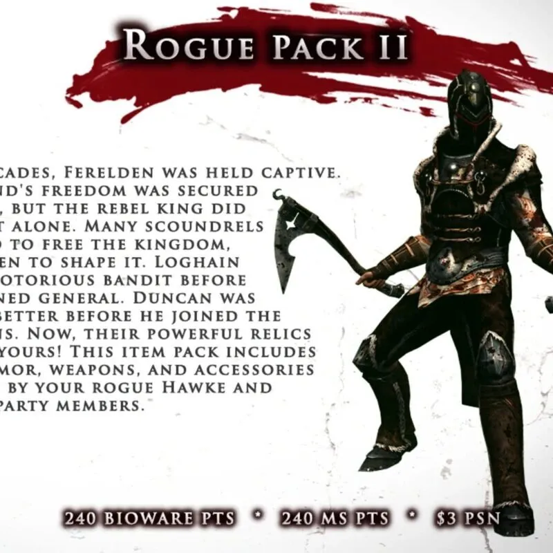 Dragon Age II: Rogue Item Pack II