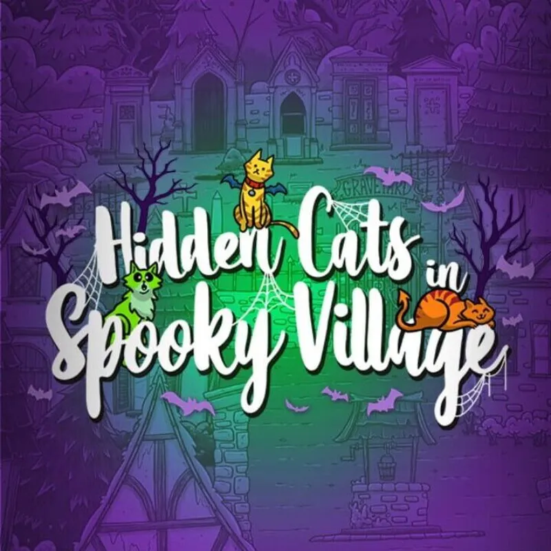 Hidden Cats in Spooky Village