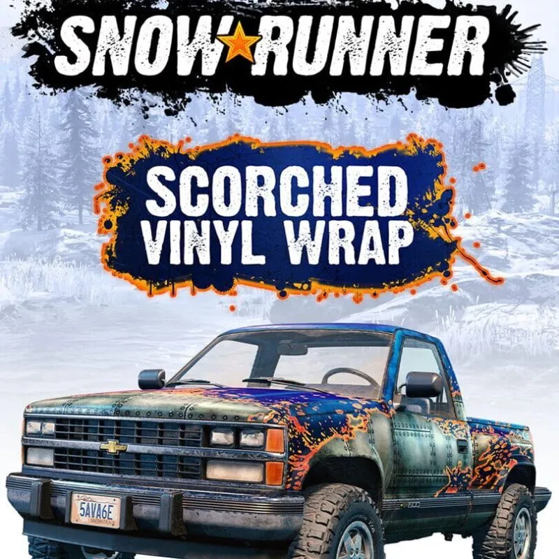 SnowRunner: Scorched Vinyl Wrap