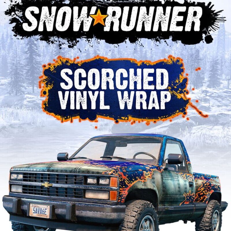SnowRunner: Scorched Vinyl Wrap