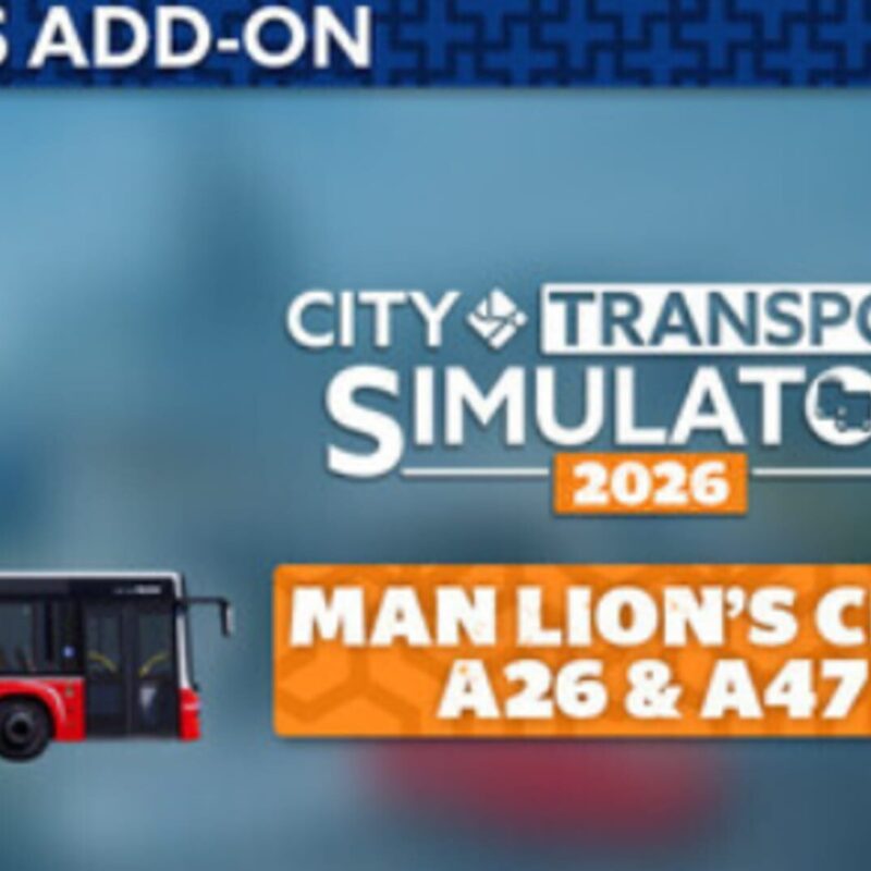 City Transport Simulator 2026: Bus DLC – MAN Lion’s City A26 & A47