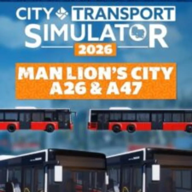 City Transport Simulator 2026: Bus DLC – MAN New Lion’s City
