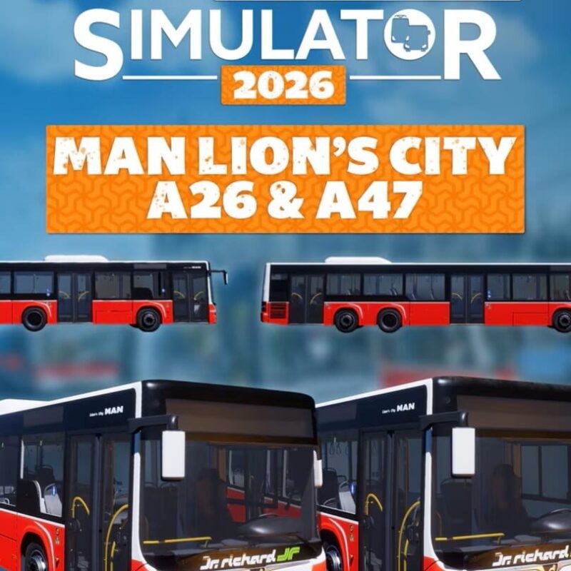 City Transport Simulator 2026: Bus DLC – MAN New Lion’s City