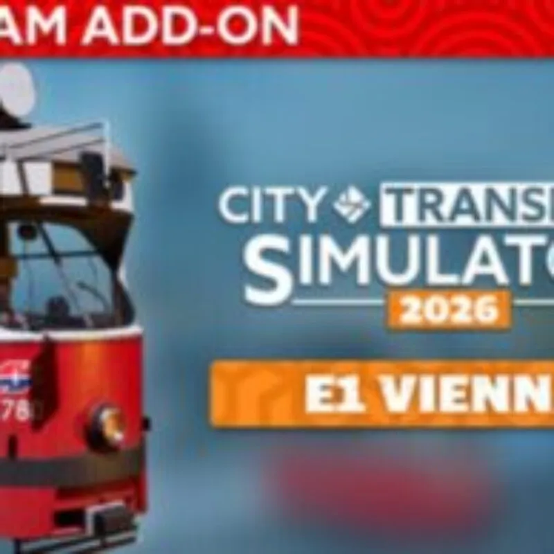 City Transport Simulator 2026: Tram DLC – E1 Vienna