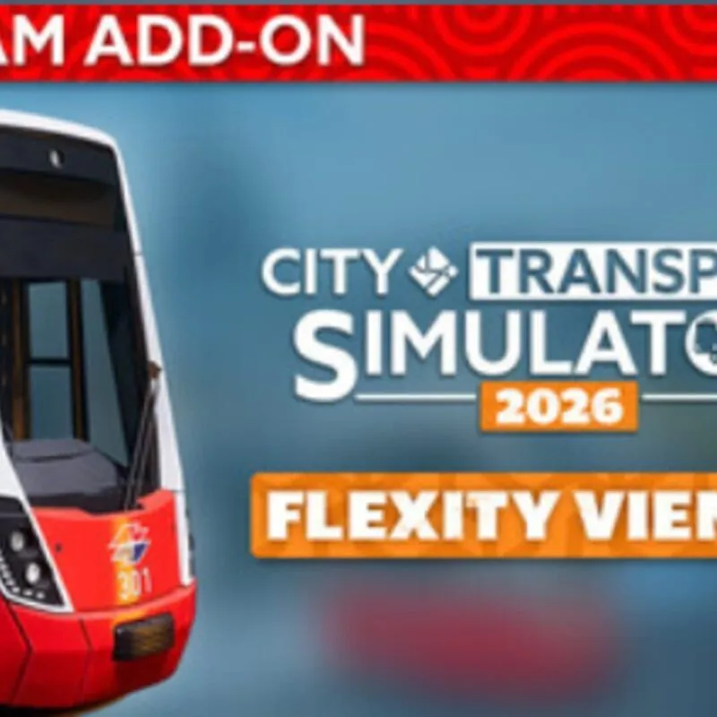 City Transport Simulator 2026: Tram DLC – Flexity Vienna